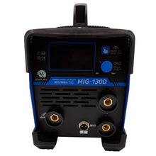 Load image into Gallery viewer, MIG 130D INVERTER GASLESS DC WELDER 3in1 SYNERGIC MMA ARC TIG LIFT NO GAS 130A