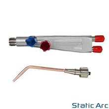 Load image into Gallery viewer, OXY ACETYLENE LIGHTWEIGHT GAS WELDING TORCH OXYGEN FUEL SHANK + TIPS KIT
