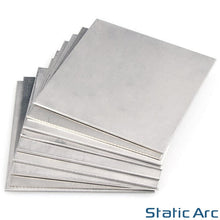 Load image into Gallery viewer, STAINLESS STEEL SHEET 304 BRUSHED METAL SQUARE CUT PLATE PANEL 0.9/1.2/1.5/2/3mm