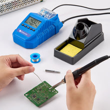 Load image into Gallery viewer, 60W ELECTRIC SOLDERING IRON STATION KIT DIGITAL TEMP 480°C 900M TIP SOLDER WIRE
