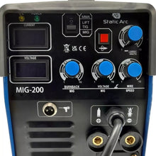 Load image into Gallery viewer, MIG 200 INVERTER WELDER 4in1 MMA ARC TIG LIFT GAS GASLESS MIG SPOOL GUN 200A