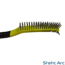 Load image into Gallery viewer, STAINLESS STEEL WIRE BRUSH WELDING SLAG RUST METAL CLEANER PLASTIC HEAVY DUTY