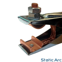 Load image into Gallery viewer, 400A ELECTRODE HOLDER + EARTH CLAMP SET WELDING GROUND ARC MMA ROD STICK GRIP