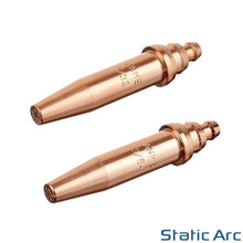 Load image into Gallery viewer, ANM OXY ACETYLENE GAS CUTTING NOZZEL TIP OXYGEN ANME LONG LENGTH 1/32" - 3/64"