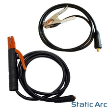 Load image into Gallery viewer, EARTH CLAMP + ELECTRODE HOLDER WELDING CABLE GROUND ARC MMA 200A 10-25/35-50 DKJ