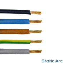 Load image into Gallery viewer, 1 CORE ELECTRICAL CABLE SINGLE WIRE INSULATED 6491X CUT LENGTH 4mm2