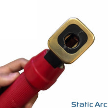 Load image into Gallery viewer, 400A ELECTRODE HOLDER + EARTH CLAMP SET TWIST LOCK WELDING GROUND ARC MMA ROD