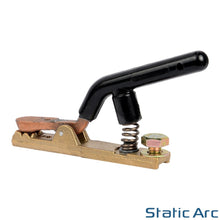 Load image into Gallery viewer, 400A ARC ELECTRODE HOLDER WELDING STICK ROD MMA CROCODILE COPPER GRIP HEAVY DUTY