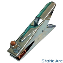 Load image into Gallery viewer, 500A SPRING LOADED EARTH CLAMP COPPER GRIP JAWS GROUND MIG MMA TIG ARC WELDING
