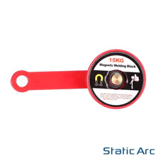 Load image into Gallery viewer, MAGNETIC WELDING GROUND CLAMP HOLDER EARTH BLOCK DISC SUPPORT 200A/500A