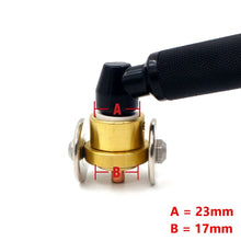 Load image into Gallery viewer, PT31 PLASMA CUTTER CIRCLE CUTTING GUIDE ROLLER WHEEL COMPASS TORCH CUT LG40