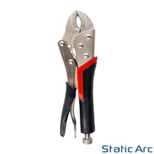 Load image into Gallery viewer, LOCKING PLIER SET VICE MOLE GRIPS ADJUSTABLE CURVED CLAMP 3pc INDIVIDUAL 5/7/10&quot;
