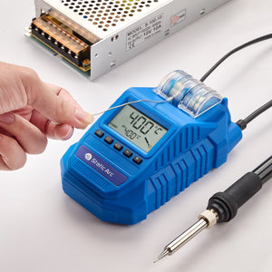 60W Electric Soldering Iron Station Kit Digital Temp 480°C PCB + Solder Wire