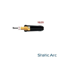 Load image into Gallery viewer, EARTH CLAMP + ELECTRODE HOLDER WELDING CABLE GROUND ARC MMA 200A 10-25 DINSE
