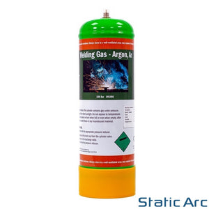 ARGON CO2 DISPOSABLE GAS BOTTLE 100% PURE 80/20% MIX MIG TIG WELDING 2.2L