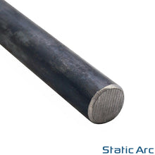 Load image into Gallery viewer, MILD STEEL ROUND BAR SOLID CIRCULAR METAL IRON ROD 6-25mm Diameter
