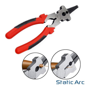 MIG WELDING PLIERS MULTI PURPOSE PINCER MAG TORCH TIP SHROUD WIRE CUTTER HAMMER