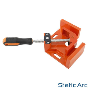 RIGHT ANGLE CORNER CLAMP 90 DEG VICE GRIP WELDING WOOD FRAME MITRE FIX SWING JAW