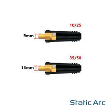 Load image into Gallery viewer, EARTH CLAMP + ELECTRODE HOLDER WELDING CABLE GROUND ARC MMA 200A 10-25/35-50 DINSE DKJ
