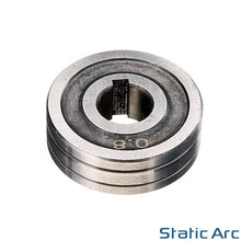 Load image into Gallery viewer, MIG WIRE FEED ROLLER DRIVE WHEEL SQUARE V KNURLED U GUIDE WELDING 0.6/0.8/1.0mm
