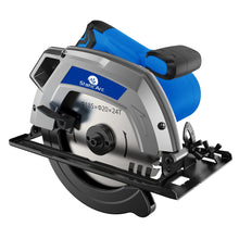 Load image into Gallery viewer, 1400W ELECTRIC CIRCULAR SAW WOOD CUTTING POWER TOOL 185mm DISC CHOP MITRE CUT
