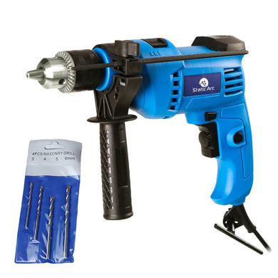 600W ELECTRIC IMPACT DRILL HAMMER ACTION POWER TOOL VARIABLE SPEED MASONRY